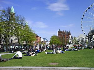 City Hall in summer