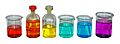 Coloured-transition-metal-solutions