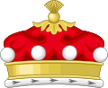 Coronet of a British Baron.svg