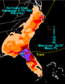 Dora 1964 rainfall