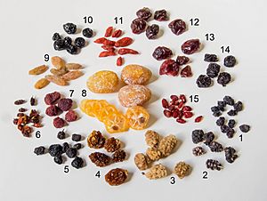 Dried berries