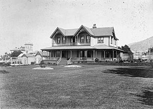 House of Robert Pharazyn, Hobson Street, Wellington