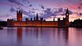 Houses of Parliament at dusk