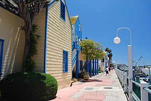 Waterfront in Marina del Rey