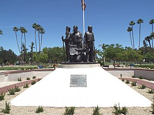 Pioneer Park Monument