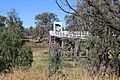 Old bridge over Darling in Bourke