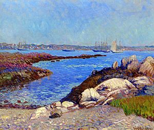 Portsmouth Harbor New Hampshire William James Glackens