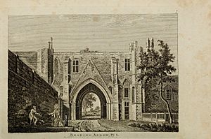 Reading Abbey (1785)