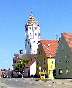 Schiefer Turm von Munningen