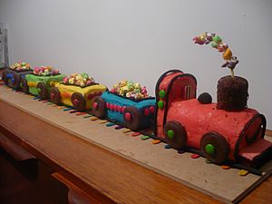 Train Cake from AWWCBCB