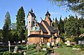 Vang stave church back side