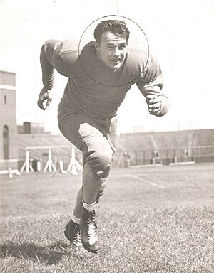 Verne Gagne - Football University of Minnesota -1946 8x10