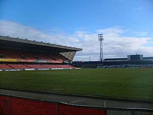 Windsor Park football stadium - Empty