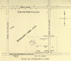 Winslow'sCampGrandPreNovaScotia1755