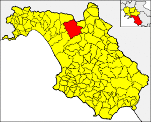 Campagna within the Province of Salerno