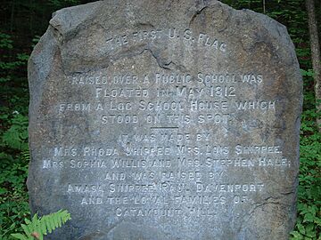 Catamount Massachusetts Schoolhouse Monument