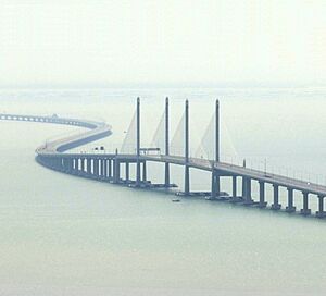 Cmglee Penang Second Bridge aerial2