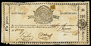 DOM-9-Republica Dominica-1 peso (1849)