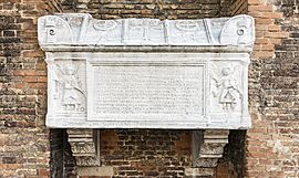 Exterior of Santi Giovanni e Paolo (Venice) - Tomb of Jacopo e Lorenzo Tiepolo