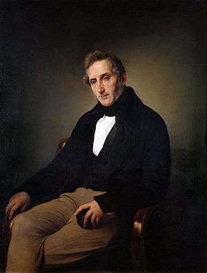 Francesco Hayez - Ritratto di Alessandro Manzoni