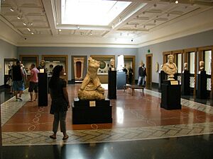 Getty villa, sala 209, 2