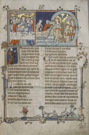 Henry de Cobham's Apocolypse created 1330s (cropped)