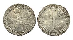 Jan IV Brabant Maastricht dubbele groot 1415 1427