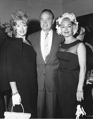 Lana Turner, Bob Hope and Janis Paige, 1960