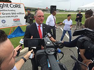 Louisiana Governor John Bel Edwards (original uncropped version)