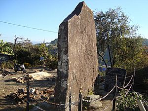 Monolith at Makhel (Mao, Manipur)