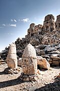 Mount Nemrut - Apollo and Heracles Artagnes Ares (4961939940)