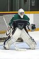 Niagara Whalers goalie blue 2015