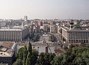 October Revolution Square, September 1991