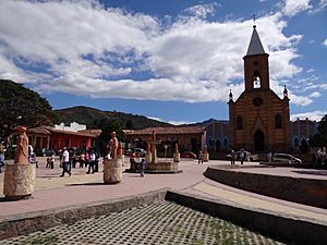 Ráquira Boyacá parque