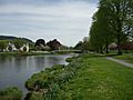 SCO-Peebles River Tweed looking east 2018