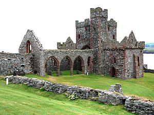 St German's Cathedral on St Patrick's Isle, Peel - geograph.org.uk - 481785