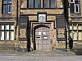 Staveley - Staveley Hall - front entrance