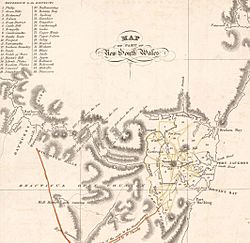 Sydney districts 1824