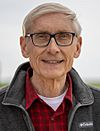 Photographic portrait of Tony Evers