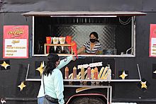 Vendedora foodtruck