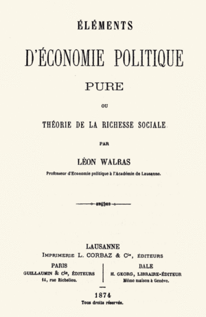 Éléments d’Économie Politique Pure