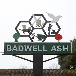 Badwell Ash Village Sign