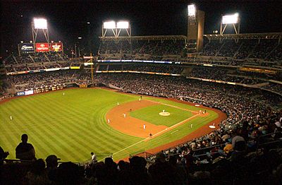 Baseball diamond marines