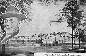 Billy Sunday's tabernacle (Detroit 1916)