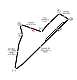 Pedralbes street circuit