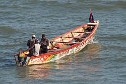 Fishing boat The Gambia