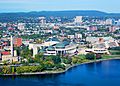 Gatineau (view from the Peace Tower of Parliament Centre Block)