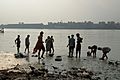 Hooghly Riverfront in Kolkata, India