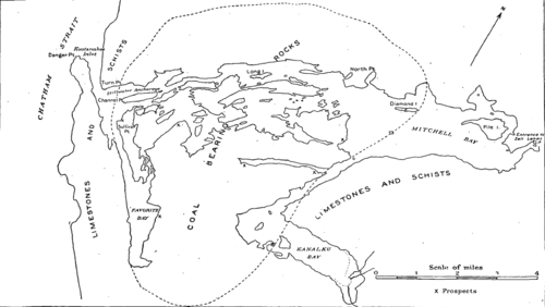 Kootznahoo Inlet map