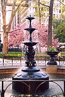 Madison Square Park fountain